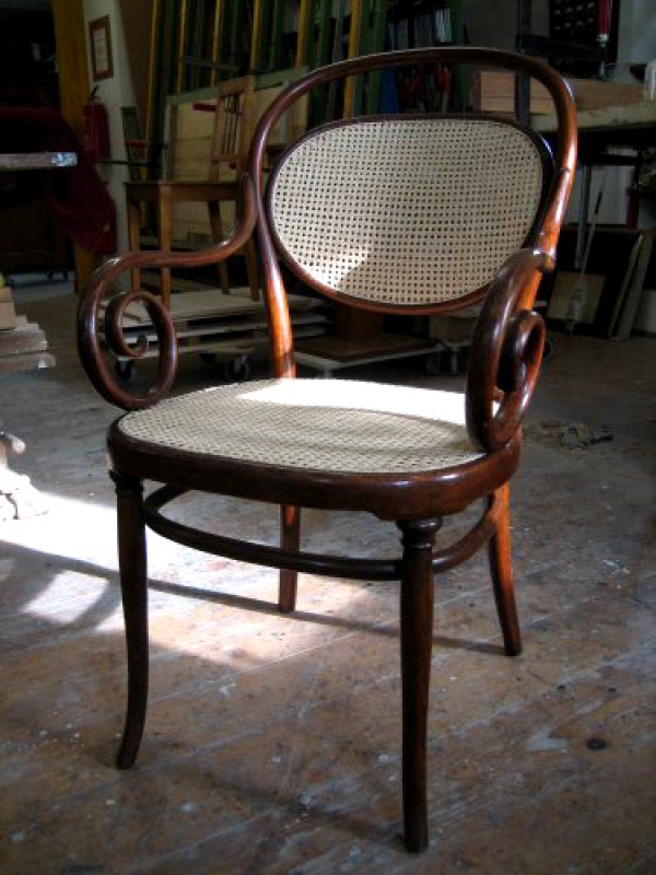 Thonet-Fauteuil Nr. 11  um 1880